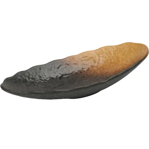 [CRM0583] Oval Plate 10" (Volcano)