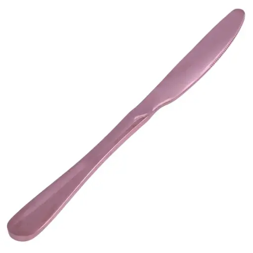 [KFS0076] มีดหลัก Old English สีทองชมพู 232 มม.