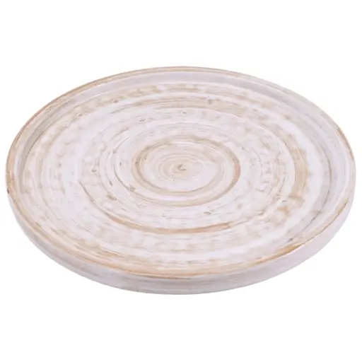 [CRM0772] Round Cafe Plate 8" (Clay Storm)