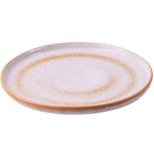 [CRM0688] Round Cafe Plate 8" (Tensho)