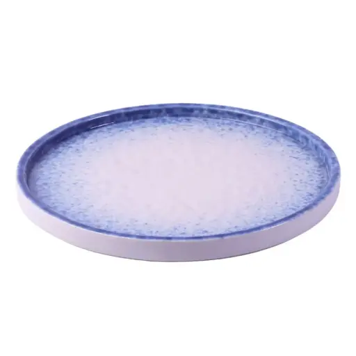 [CRM0769] カフェ皿 9" (雲)