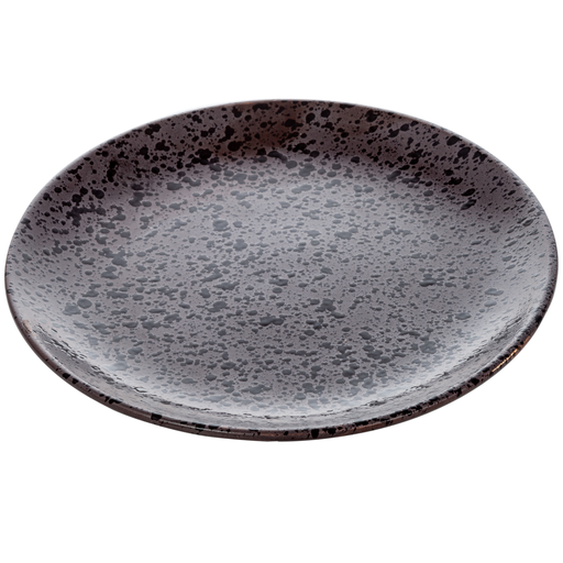 [CRM0519] Round Dish 6" (Kuro)