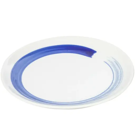 [CRM0533] Round Plate 10" (Aomaru)