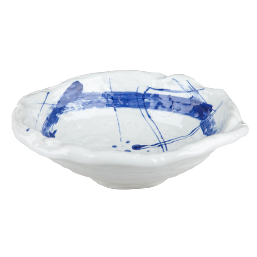 [CRM0409] Sashimi Bowl 8.5" (Blue Stroke)