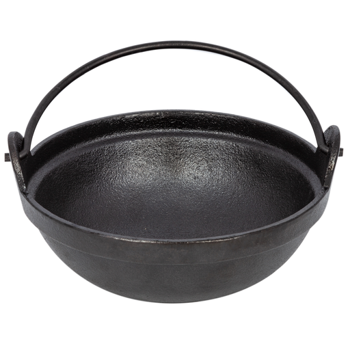 [IRN0034] Seasoned Cast Iron Nabe 17.5 cm