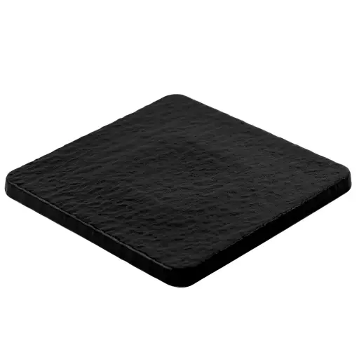 [CRM0925] Square Flat Plate 8.5" (Black Stone)
