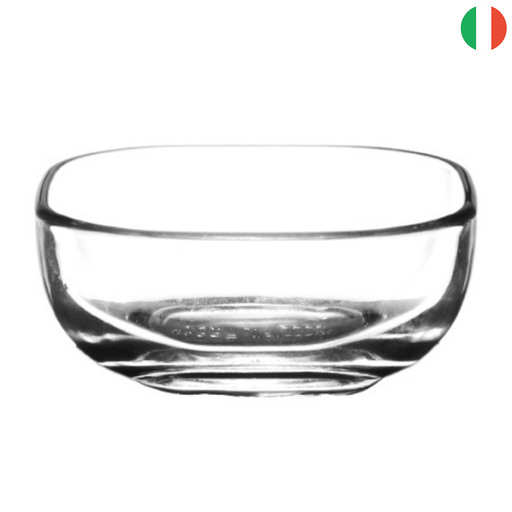 [GLS0065] Square Glass Saucer 90 ml
