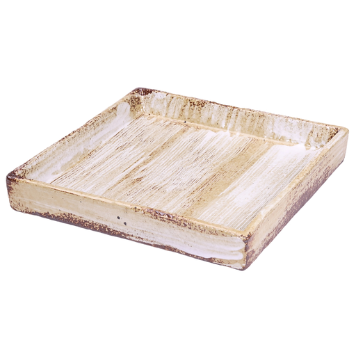 [CRM0883] Square Plate 20.5 cm (Tundra)