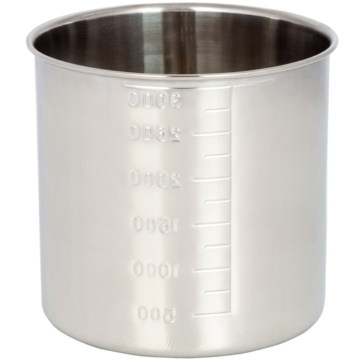 [KJP0540] Stainless Steel Canister 18 cm 4000 ml (18-8)