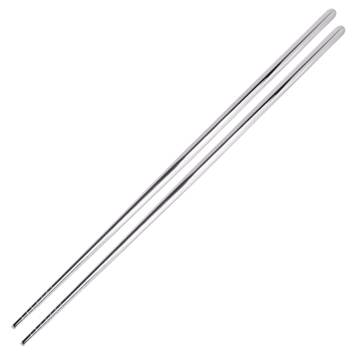 [KFS0052] Stainless Steel Round Chopsticks 36 cm (18-8)
