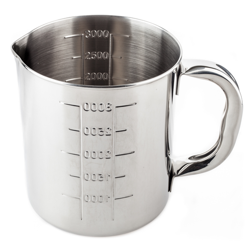 [KST0183] Stainless Steel Measuring Cup 3000 ml (18-8)