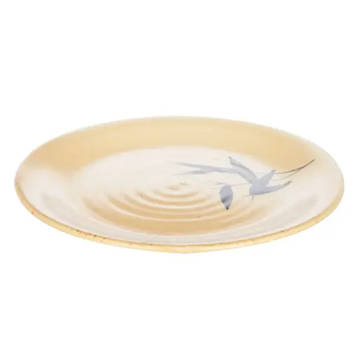 [CRM0525] Summer Bamboo Round Dish 7.5"