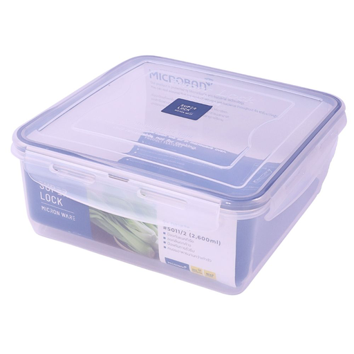 [KIT0270] กล่องเก็บอาหาร Super Lock 2600 มล. (5011/2)