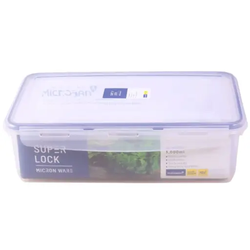 [KIT0273] Super Lock Food Storage Box 3000 ml (5014)