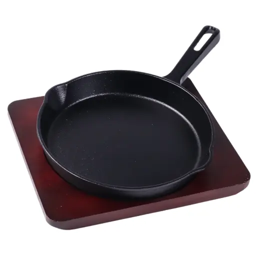[KJP0903] กระทะร้อนวงกลม TOKIWA มีด้าม 20 ซม.