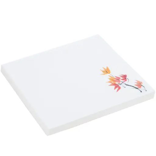 [KJP0661] 耐油懐敷 15 cm 角 (もみじ)