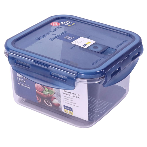 [KIT0281] スーパーロック トライタン 食品保存容器 1150 ml (6886)