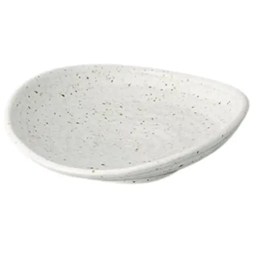 [CRJ0119] White Karatsu Sashimi Bowl 7.25"