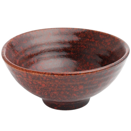[CRM0765] Wide Mouth Bowl 5" (Aka)