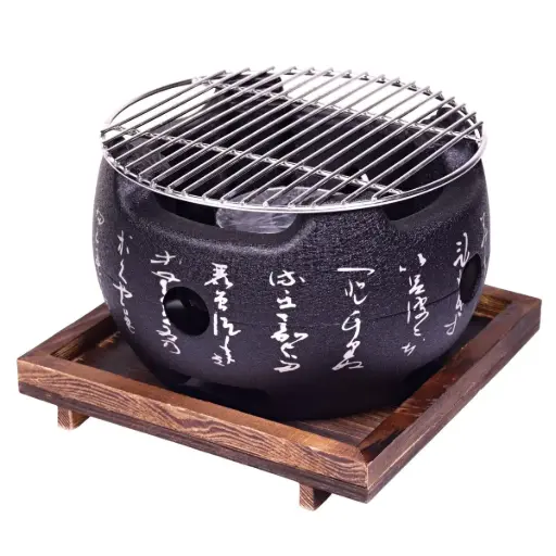 [ALU0051] Round Hida Konro Charcoal Grill 20 cm