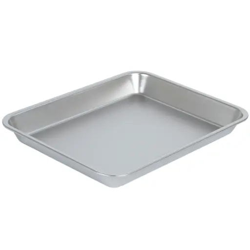 [KST0571] Stainless Steel Tray 26x21x3 cm (18-8)