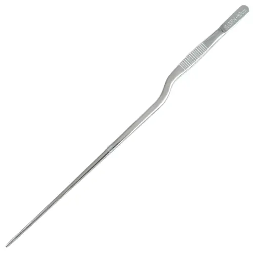 [KST0613] ピストル型 盛り付けピンセット 30 cm (18-8)