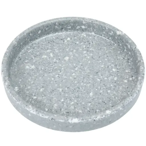 [MLM0285] Melamine Cafe Round Plate 3.5" (Korean Stone Pattern)
