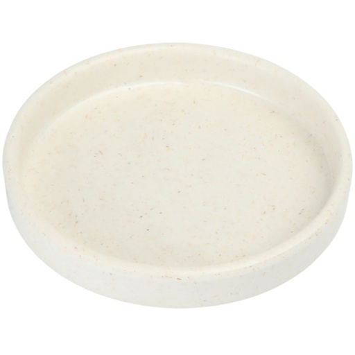 [MLM0296] Melamine Cafe Round Plate 3.5" (Genmai Pattern)