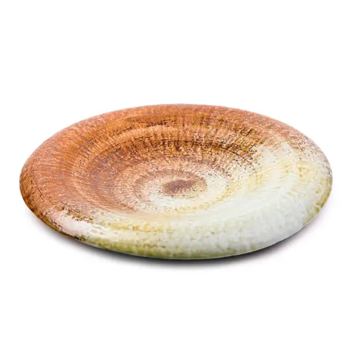 [CRM1020] Round Deep Well Plate with Thin Rim 30 cm (Solar Flare)