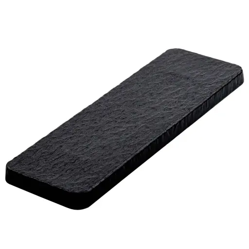 [CRM1058] Makizushi Plate 12" (Black Stone)