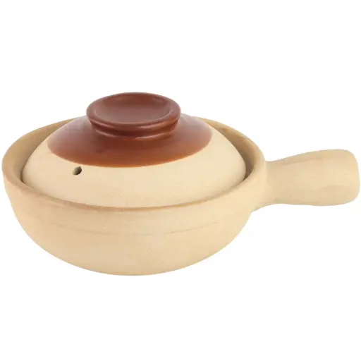 [SET0161] Earthenware Pot with Handle Set 17 cm