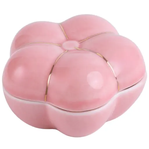 [CRM1127] Lidded Sakura Flower Bowl 2" (Pink)