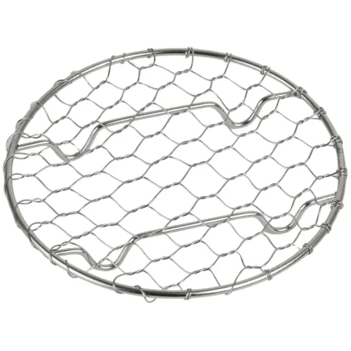 [STL0057] Round Tonkatsu Draining Rack 10 cm