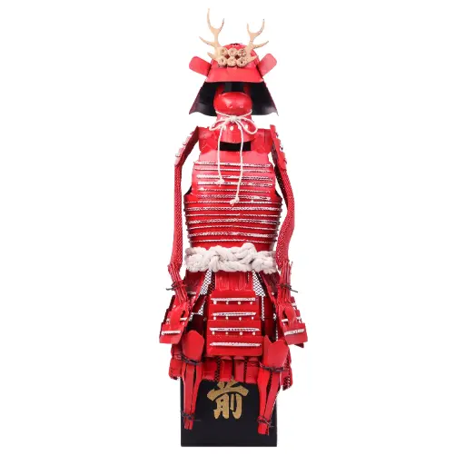 [RDC0060] Samurai Warrior Figurine (Red Armor)