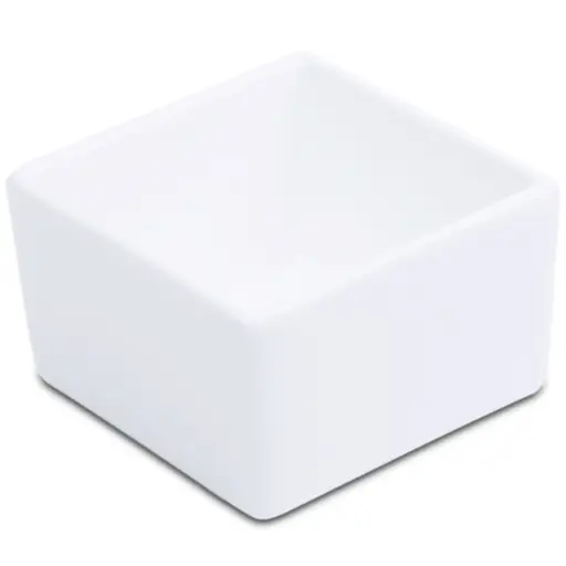 [CRM1030] Porcelain Square Bowl 3"