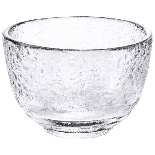 [GLS0133] Glass Cup 50 ml (Hammered)