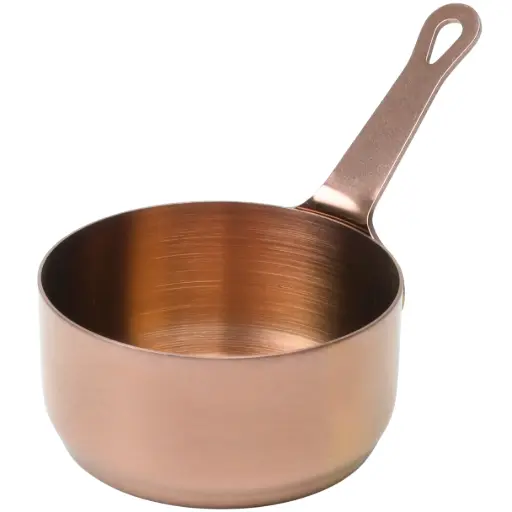 [STL0092] Mini Stainless Steel Pot 6.2 cm (Copper, 18-8)